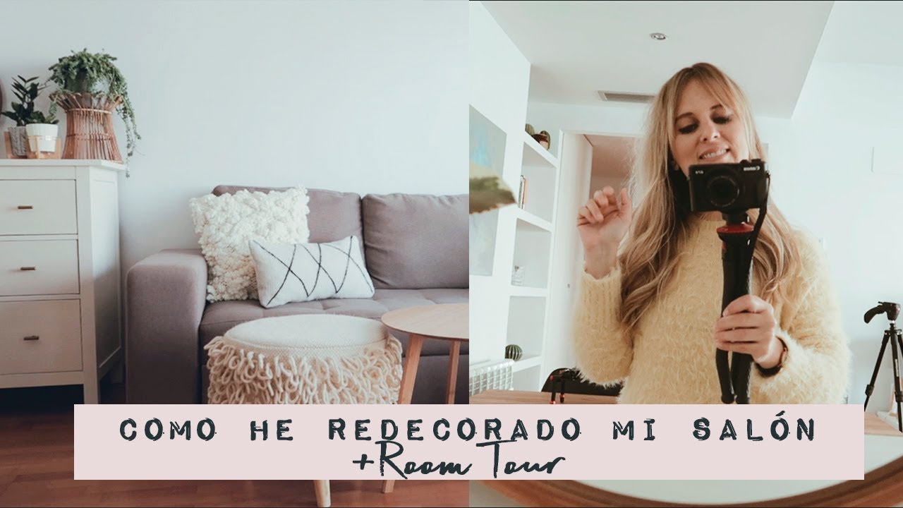 Cambio radical de mi salón low cost + Room Tour