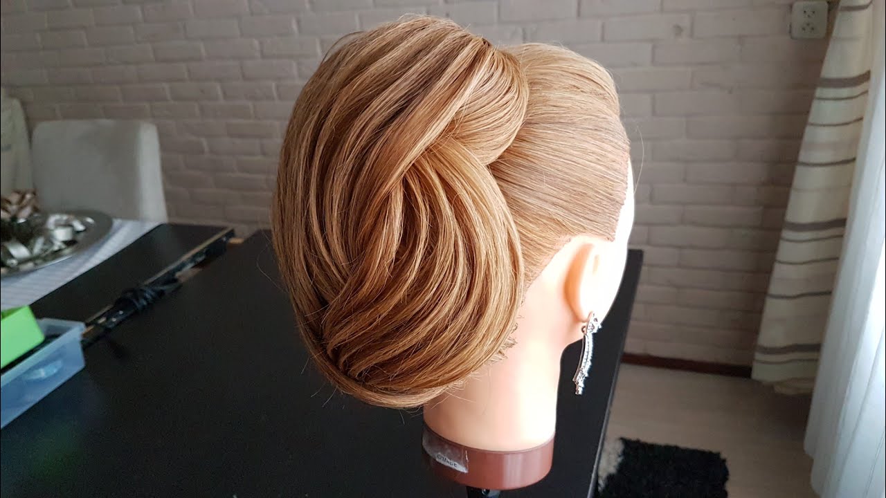 wave hair updo for wedding - bridal /  تسريحة مموجة للعروس/ wave bruidskapsel / feest