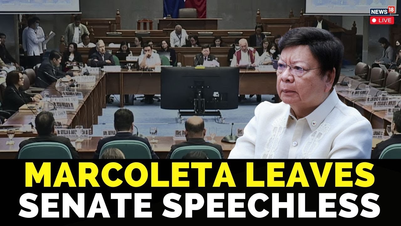 Philippines Senate LIVE:Immunity for Discayas? Marcoleta&rsquo;s Bold Stand Triggers Backlash |Imee Marcos