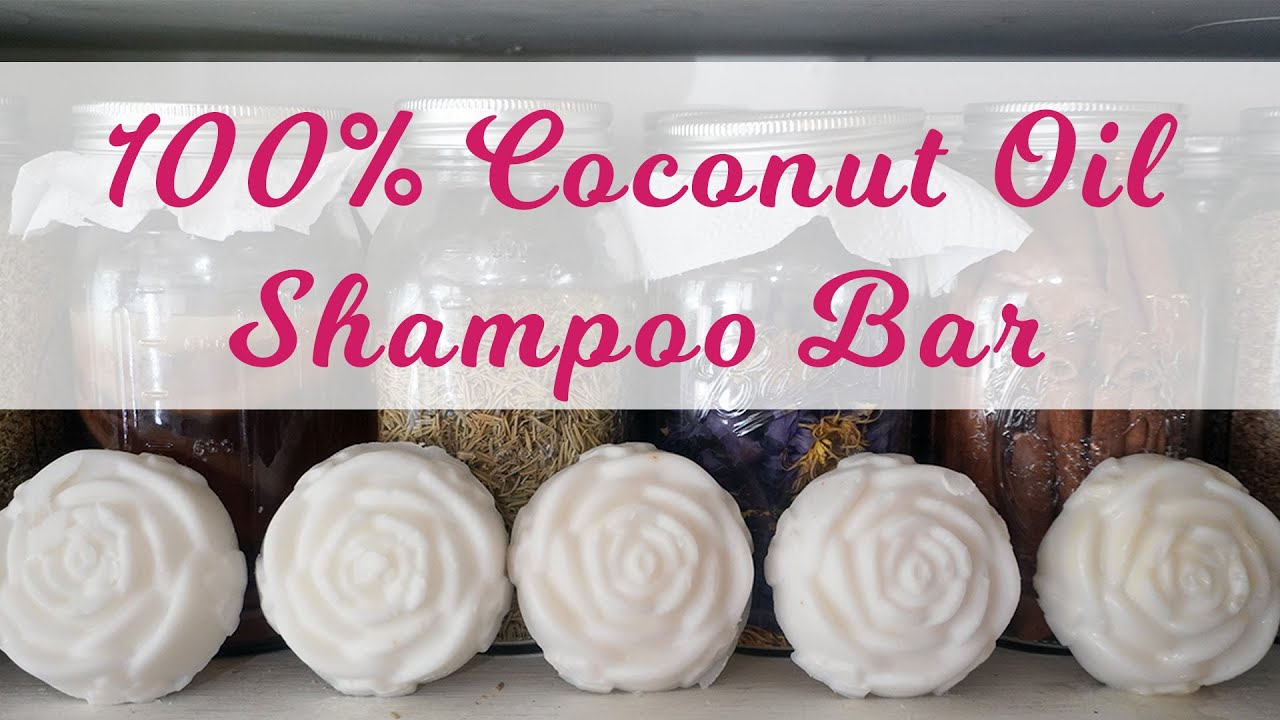 100% Coconut Oil Shampoo Bar ~ Why does this work?