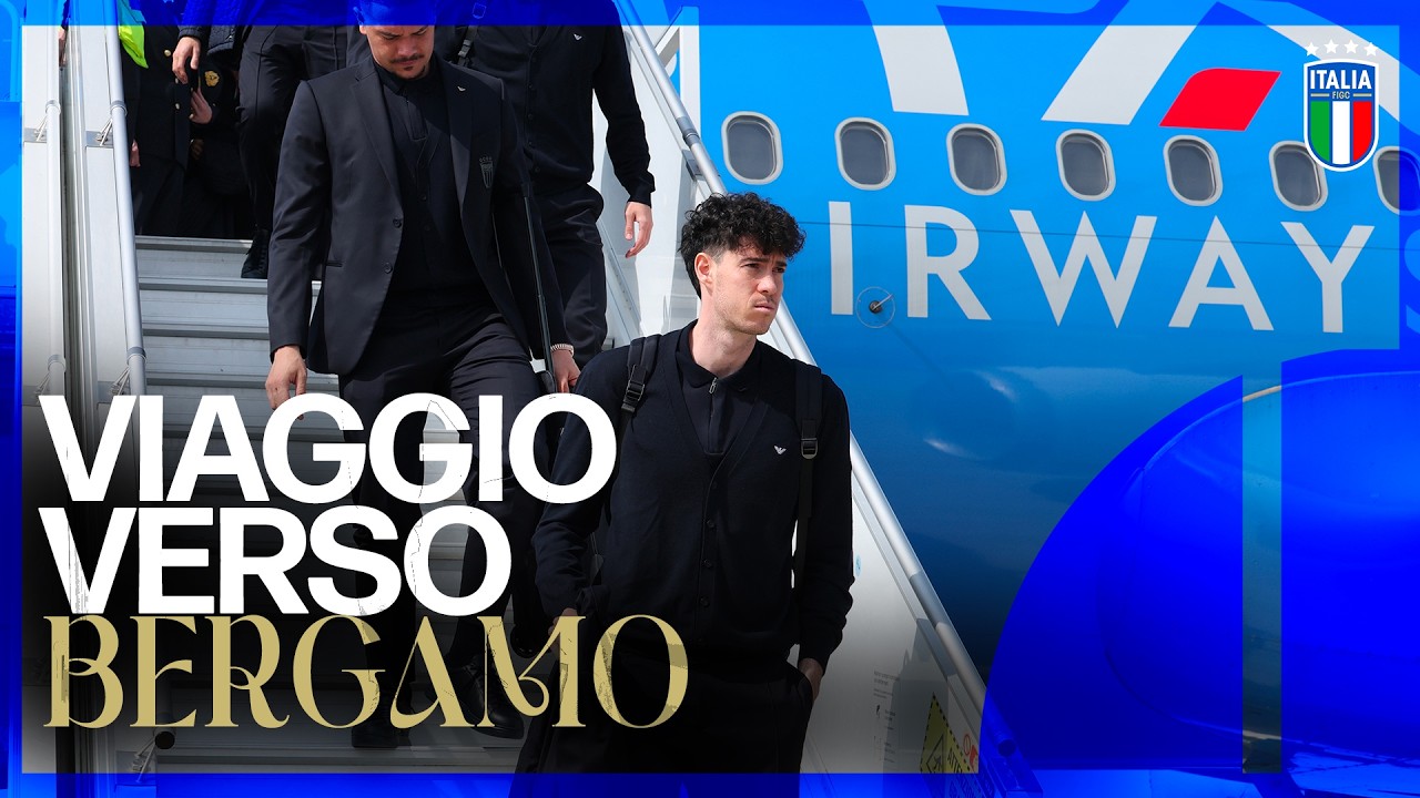 Il viaggio verso Bergamo e la rifinitura degli Azzurri | Italia-Irlanda del Nord