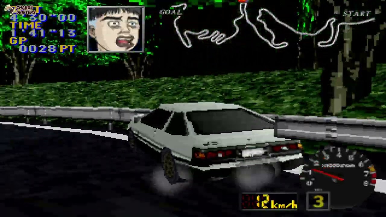 Initial D: Fastest Public Road Legend | SEGA SATURN GAMEPLAY (2026)