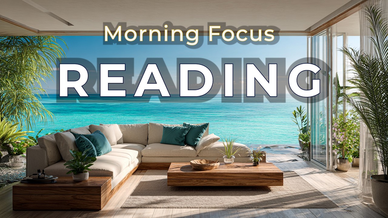 Morning Focus Jazz – Reading | Relaxing Piano Music for Productivity & Concentration (2 Hours)