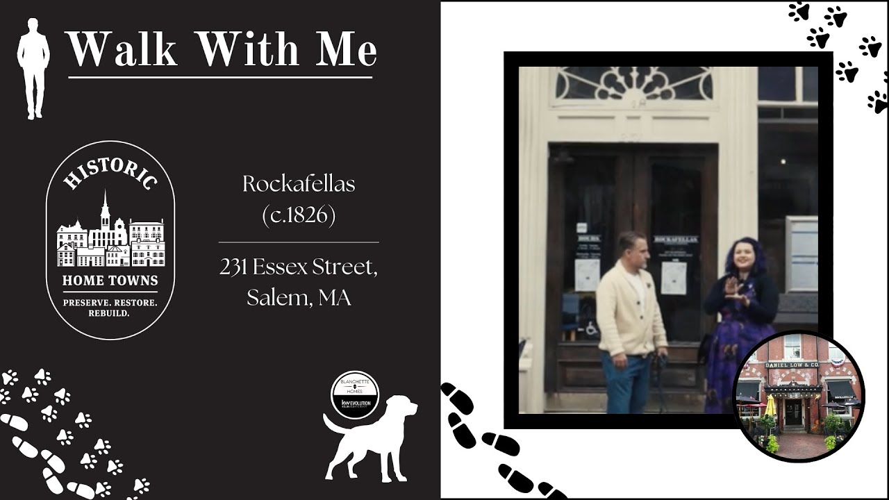 Historic Building in Salem, MA: Walk With Me&ndash;Rockafellas