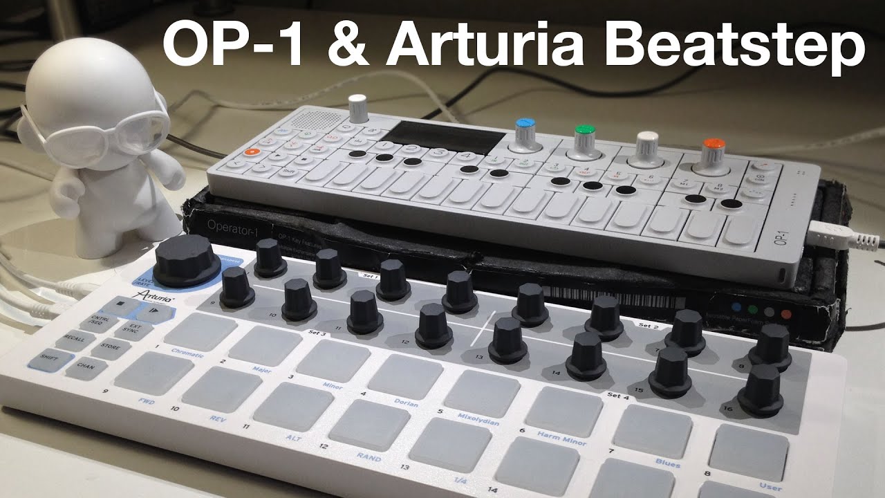 Teenage Engineering OP-1 & Arturia Beatstep