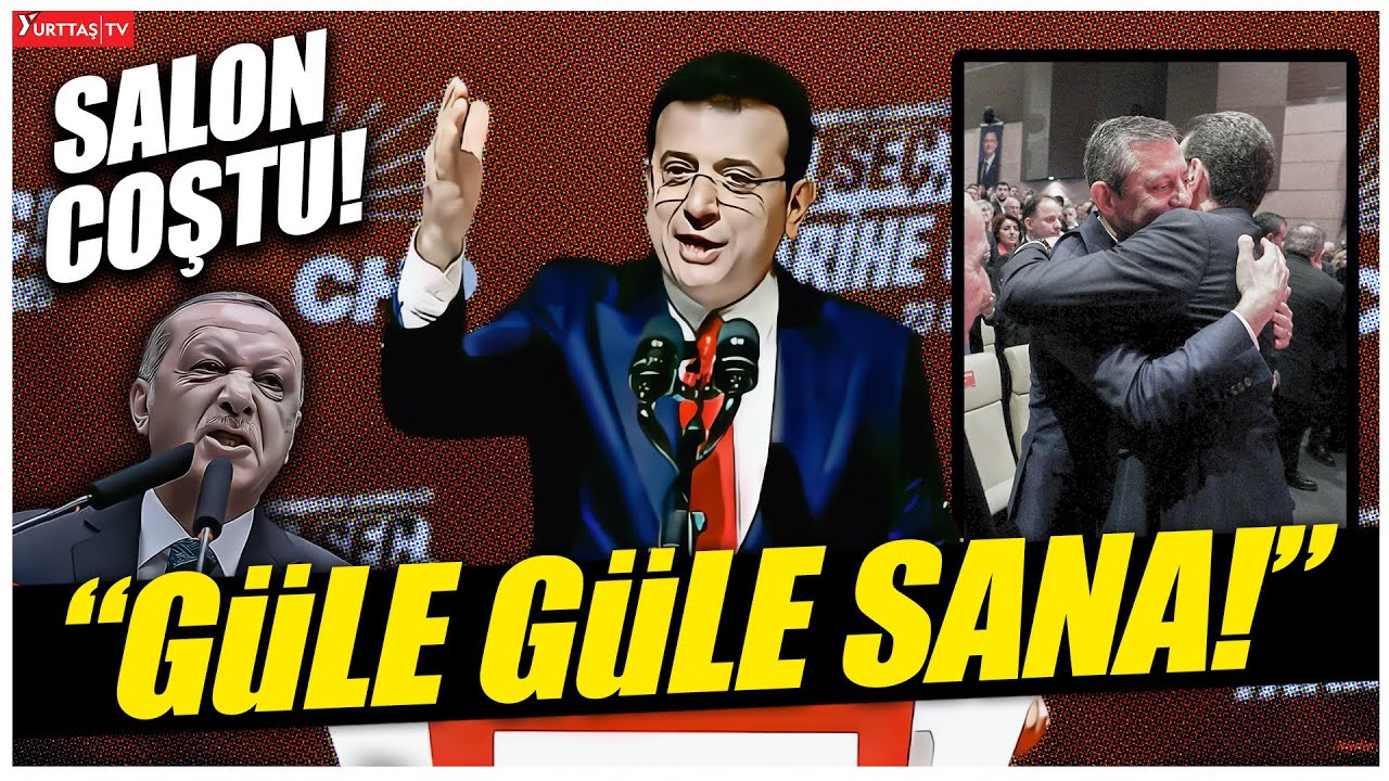 Ekrem İmamoğlu CHP Cumhurbaşkanı Adayı Ön Seçim Toplantısında Adeta Devleşti! "Hepimiz İmamoğluyuz!"
