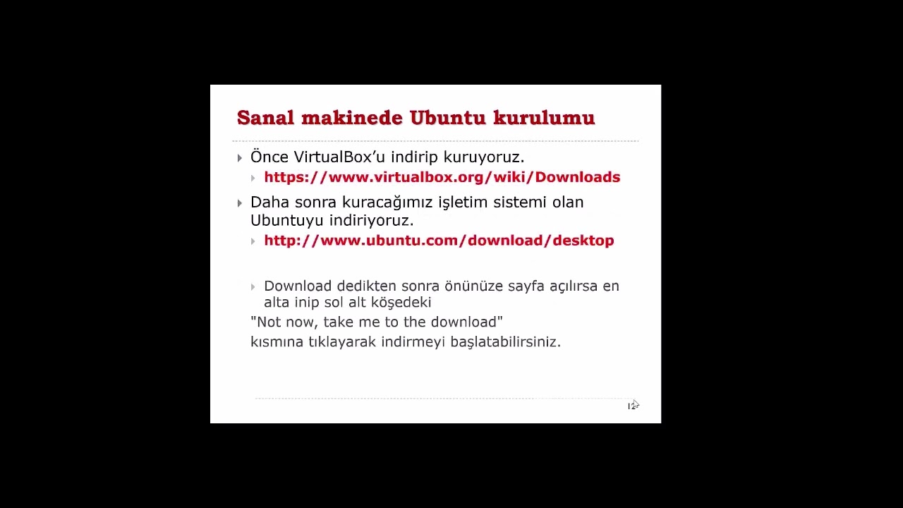 VirtualBox 7.0'a, Ubuntu Linux 22.10 Kurulumu.