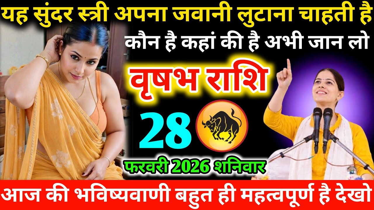 #वृषभ यह सुंदर स्त्री अपना जवानी लुटाना चाहती है कौन है कहां की है अभी जान लो 16 फरवरी 2026 सोमवार