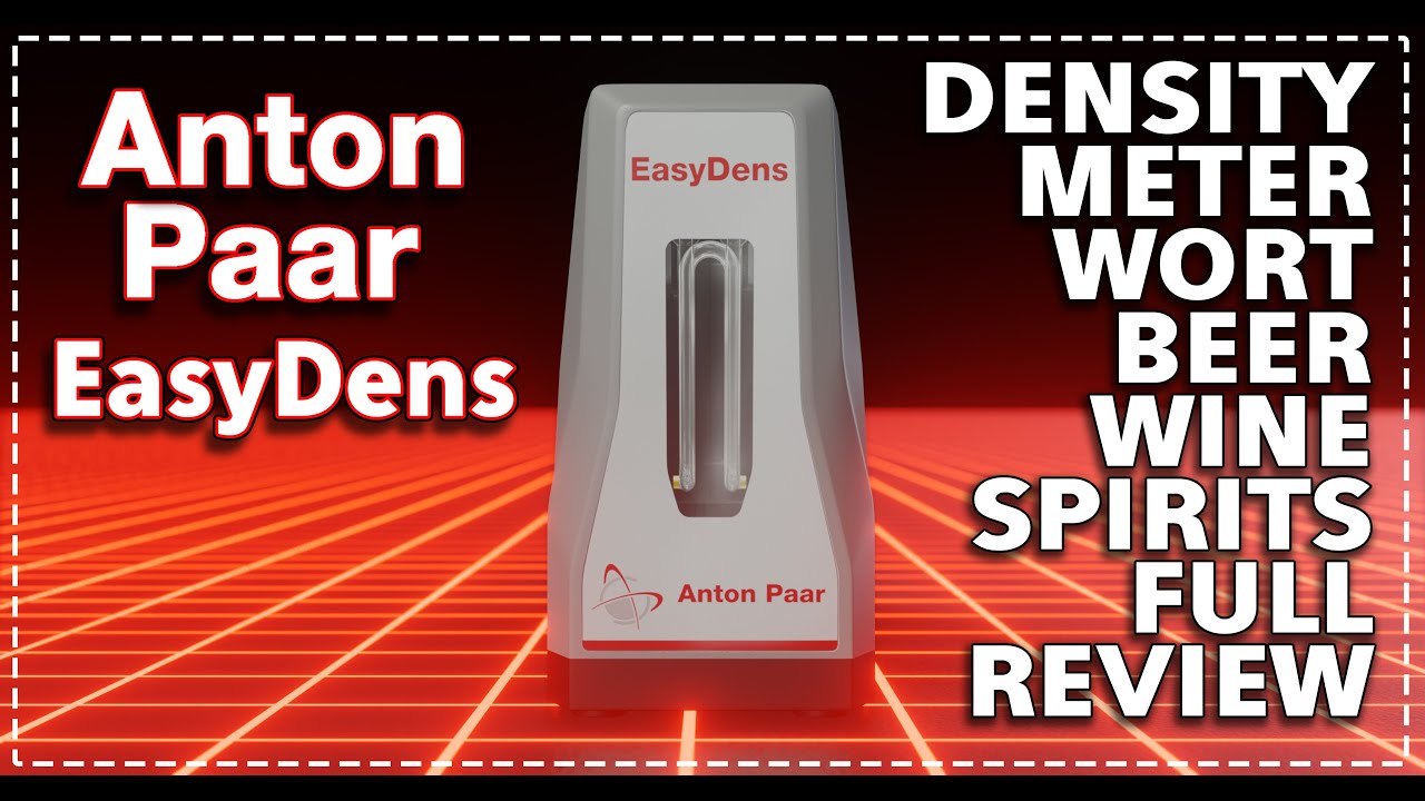 EasyDens - Density Meter - Anton Paar - Full testing review - Wort, Beer, Wine and Spirits..