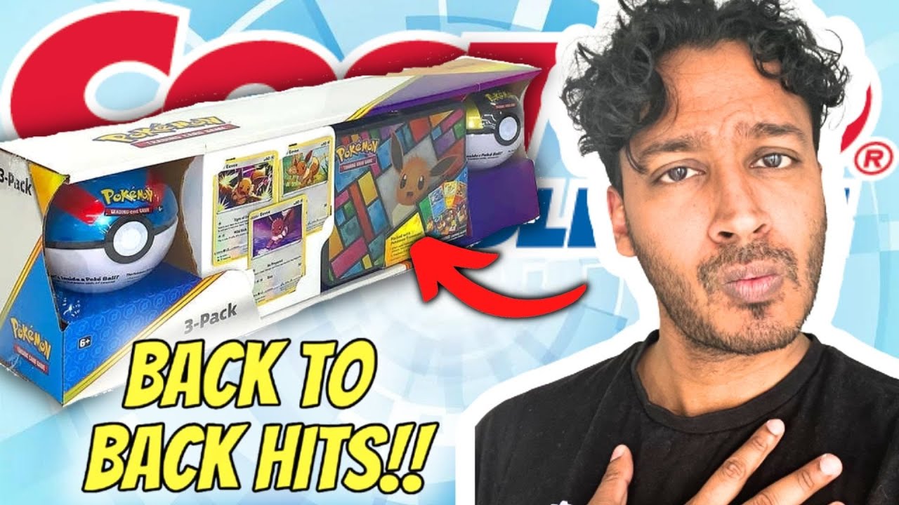 OPENING COSTCO EXCLUSIVE 3 PACK SET: EEVEE COLLECTORS CHEST AND 2 POKEBALLS!!!!