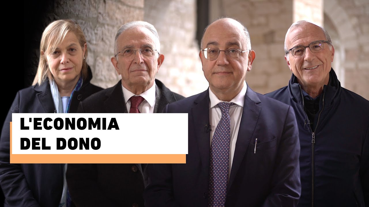 L'economia del dono - Luigino Bruni, Luigi Alici, Padre Domenico Paoletti, Donatella Pagliacci