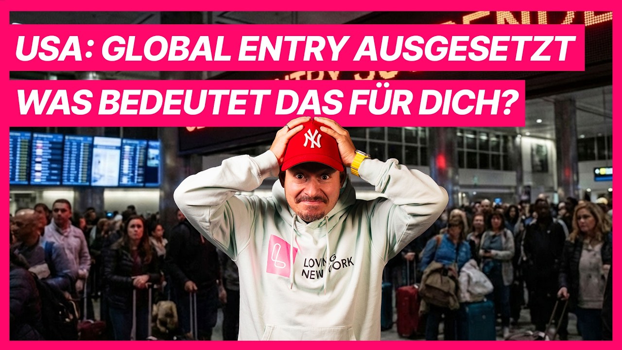 USA Einreise Global Entry ausgesetzt ⚠️  Was bedeutet das für dich? (UPDATE Feb. 2026)