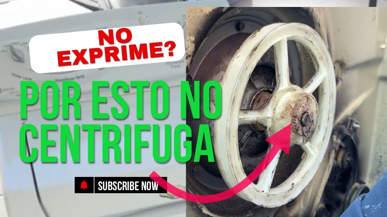 Lavadora Maytag no exprime / no centrífuga