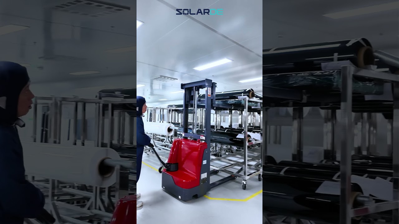 Inside SolarDe Factory | Advanced Equipment & Film Packaging