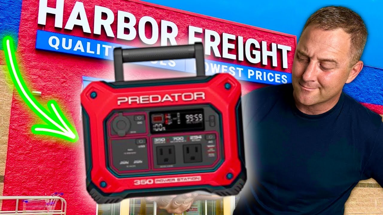Should You Buy Harbor Freight’s CHEAPEST Power Station? Predator 350