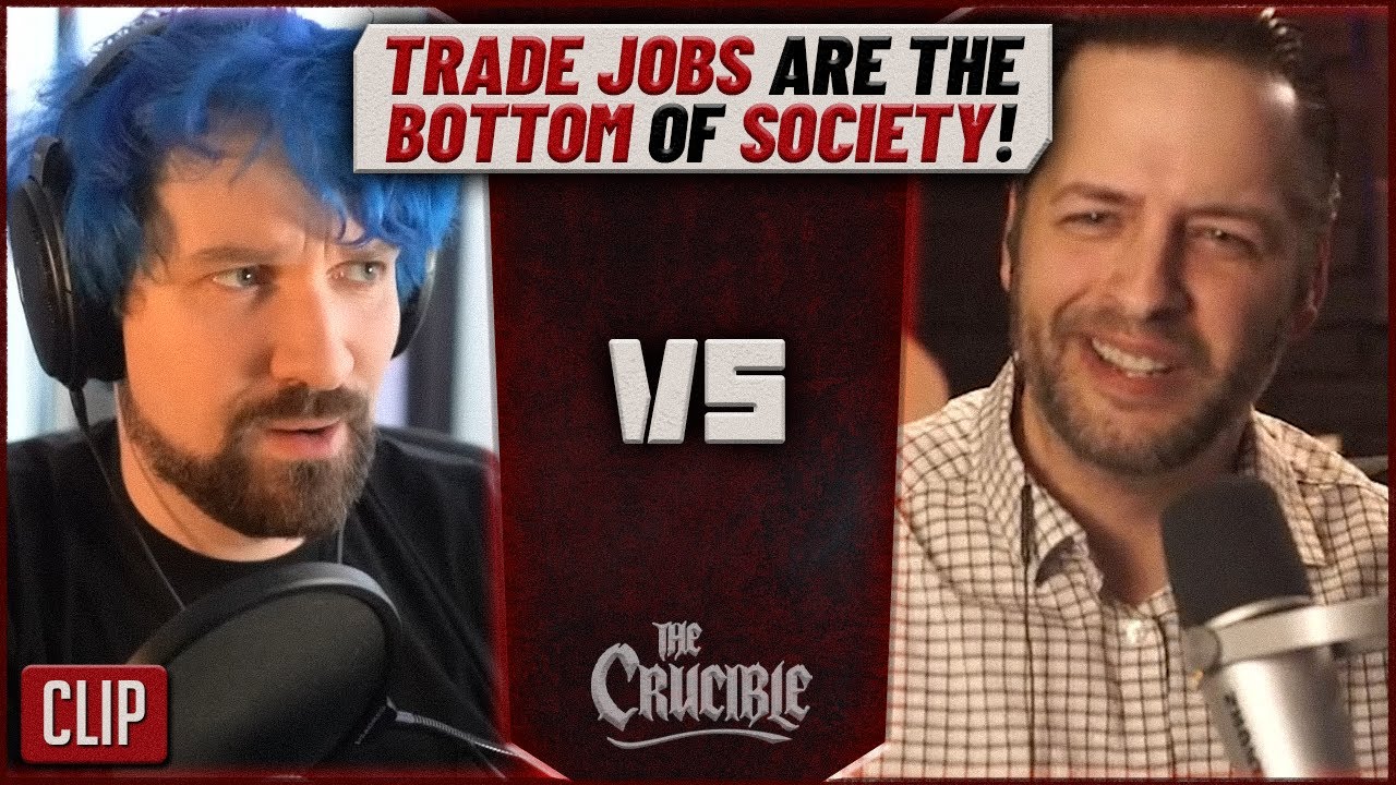 Destiny Gets HEATED in Debate Over Trade Jobs vs College Degrees