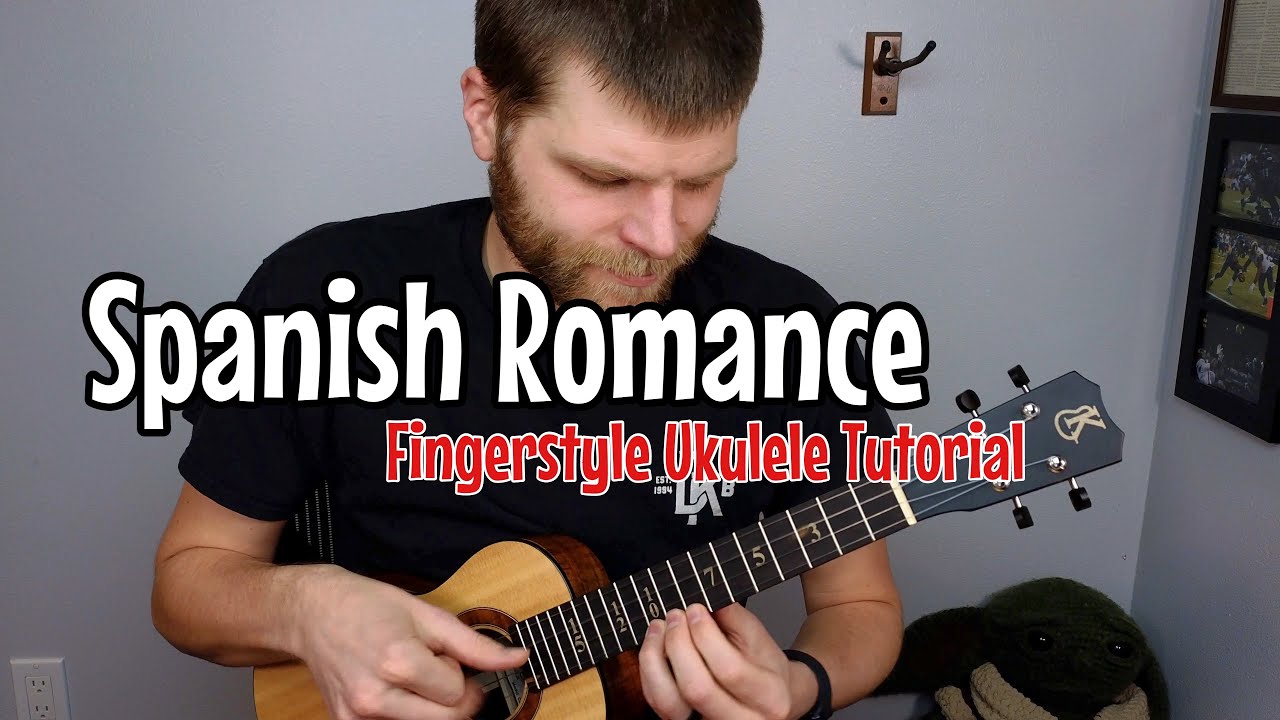 Spanish Romance - Fingerstyle Ukulele Tutorial