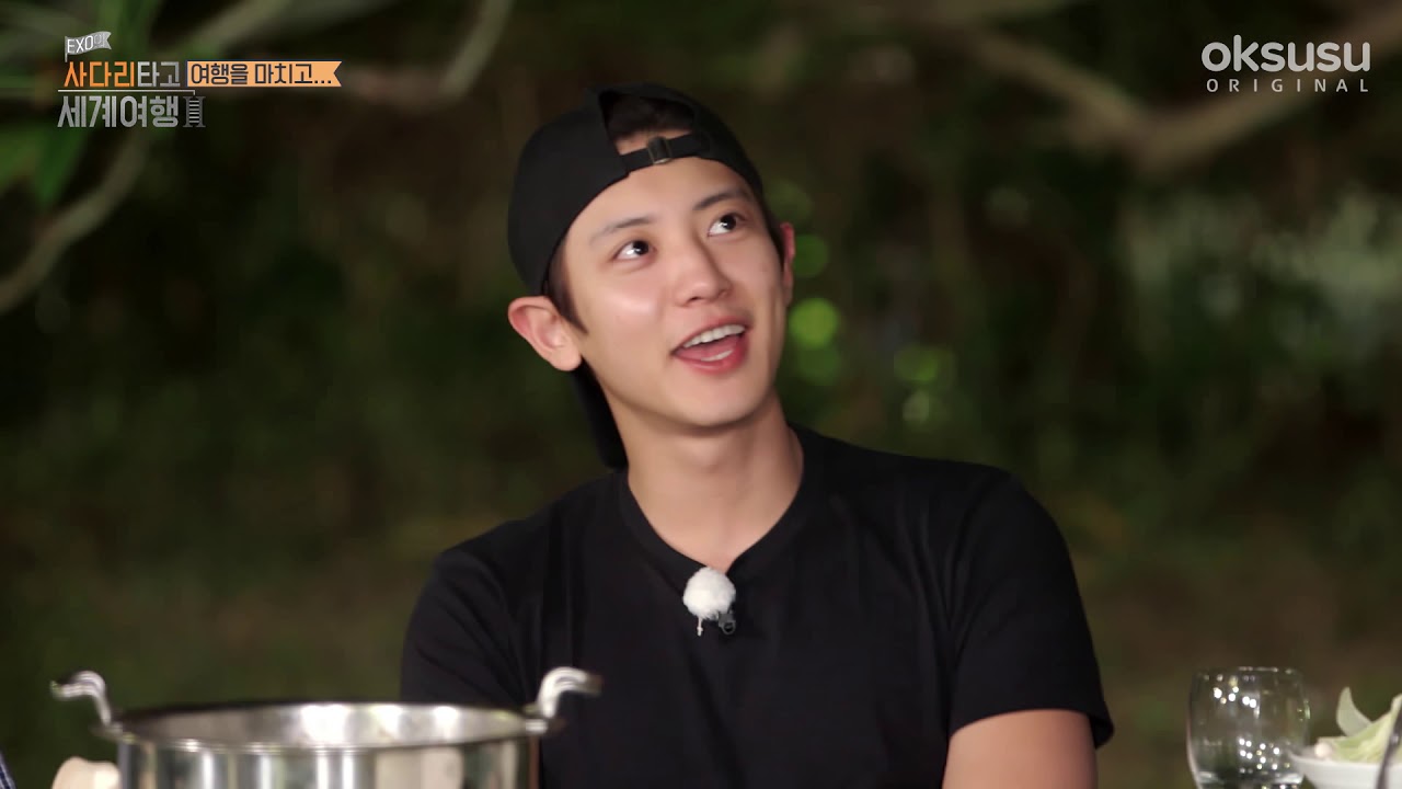 [엑사세2 찬열 CUT PART10]  목이 다 쉴 정돋로 열심히 촬영한 열정맨 찬열