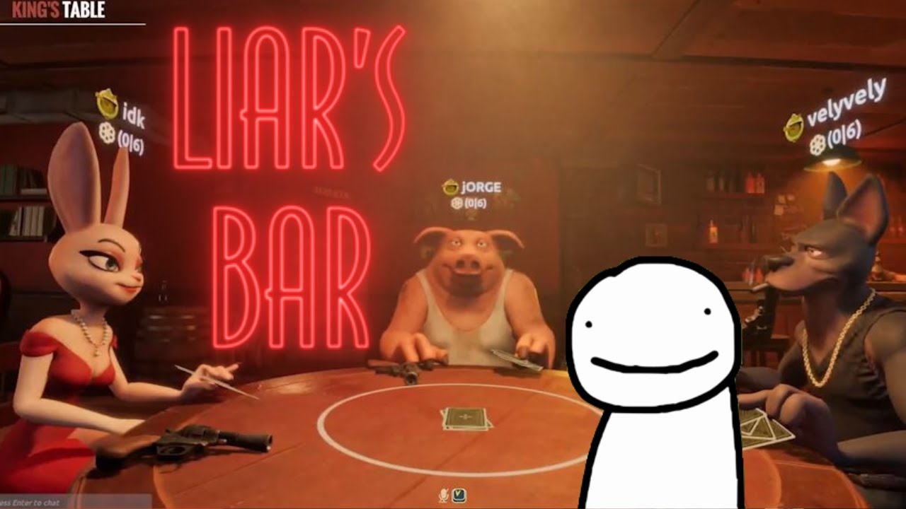 Dream Team play Liar's bar (edited down)