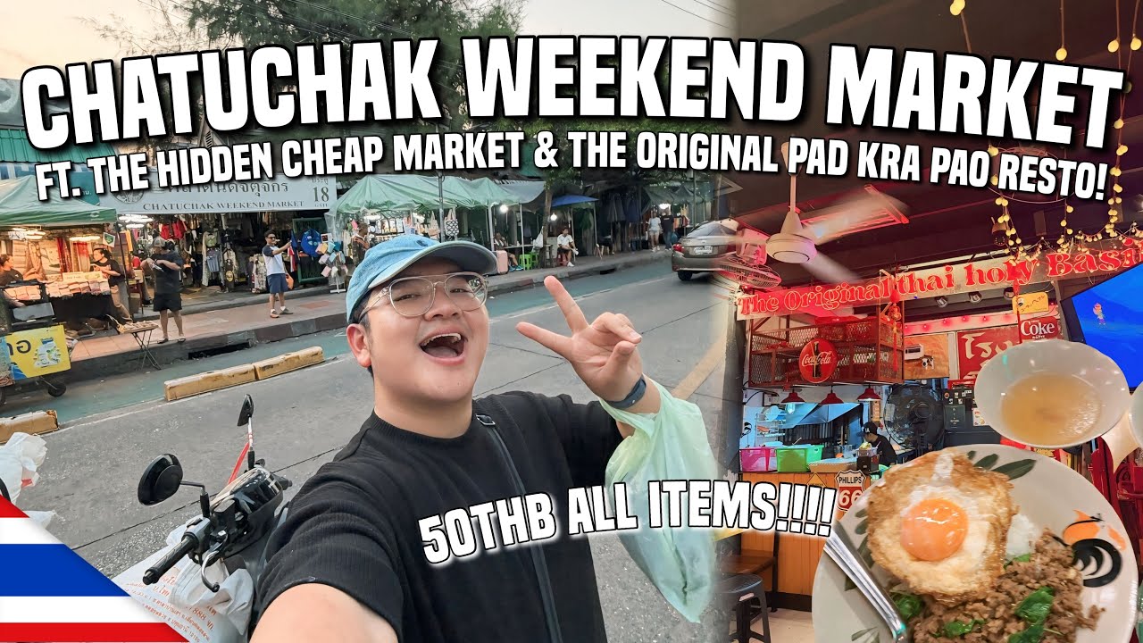 CHATUCHAK WEEKEND MARKET: BANGKOK&rsquo;S CHEAPEST SHOPPING AREA 🇹🇭 | Ivan de Guzman