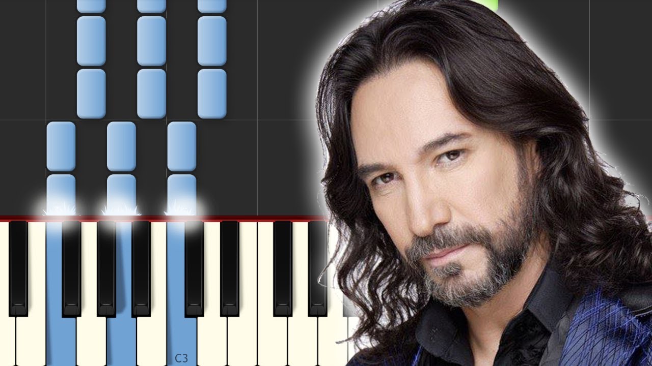 Si No Te Hubieras ido / Marco Antonio Solis / Piano Tutorial