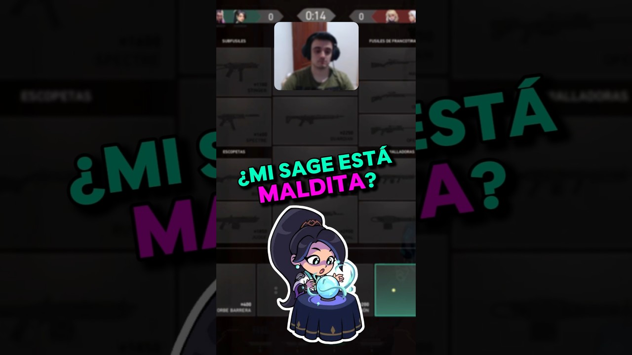 &iquest;Mi Sage Est&aacute; Maldita? 🟣Directos en Twitch: elZerloX🟣 #humor #twitch #valorantespa&ntilde;ol #shorts