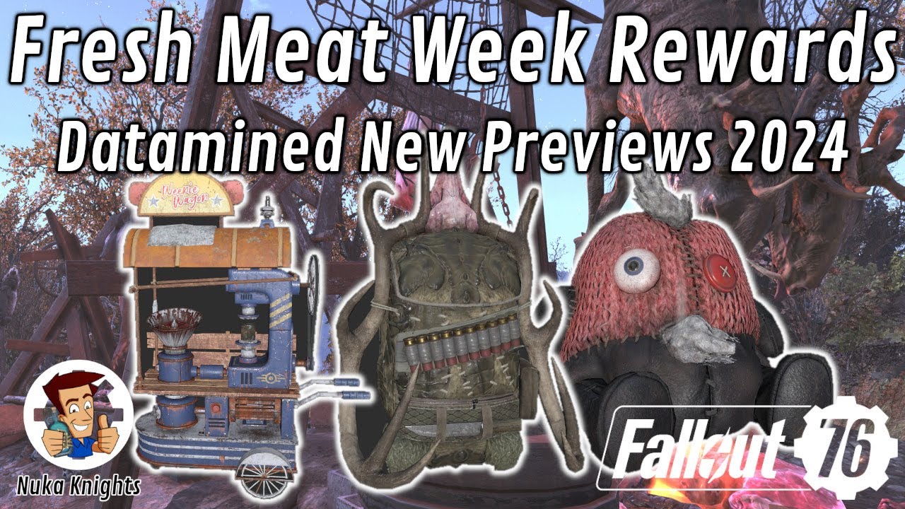 Fallout 76: Fresh Meat Week Rewards 2024 (Grahm's Meat Cook)
