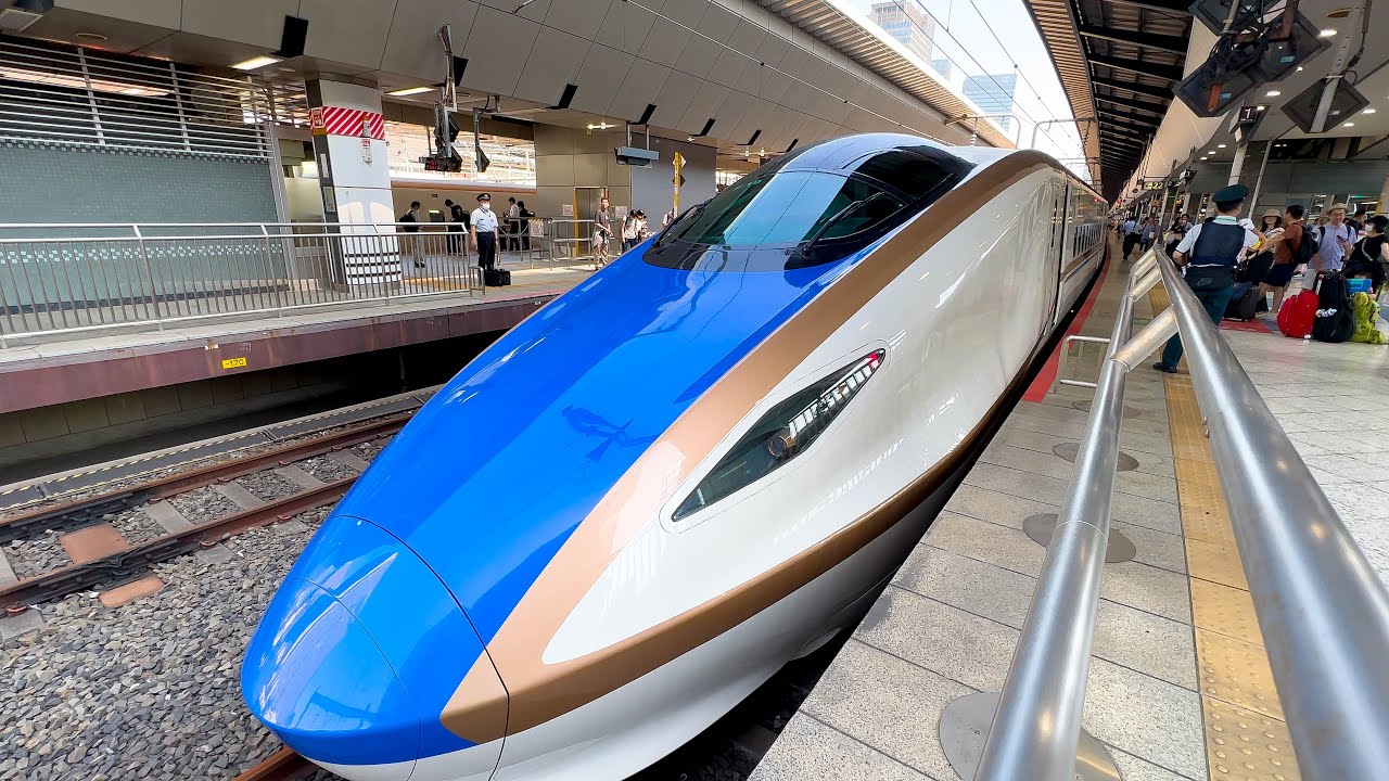 Riding Japan’s Luxurious Bullet Train  l KAGAYAKI First Class Seat 🚄