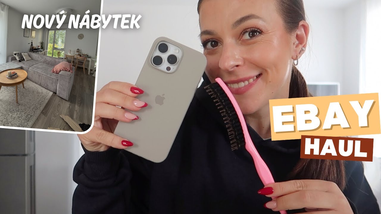 NÁKUPY DM, EBAY, NOVÝ NÁBYTEK 📦