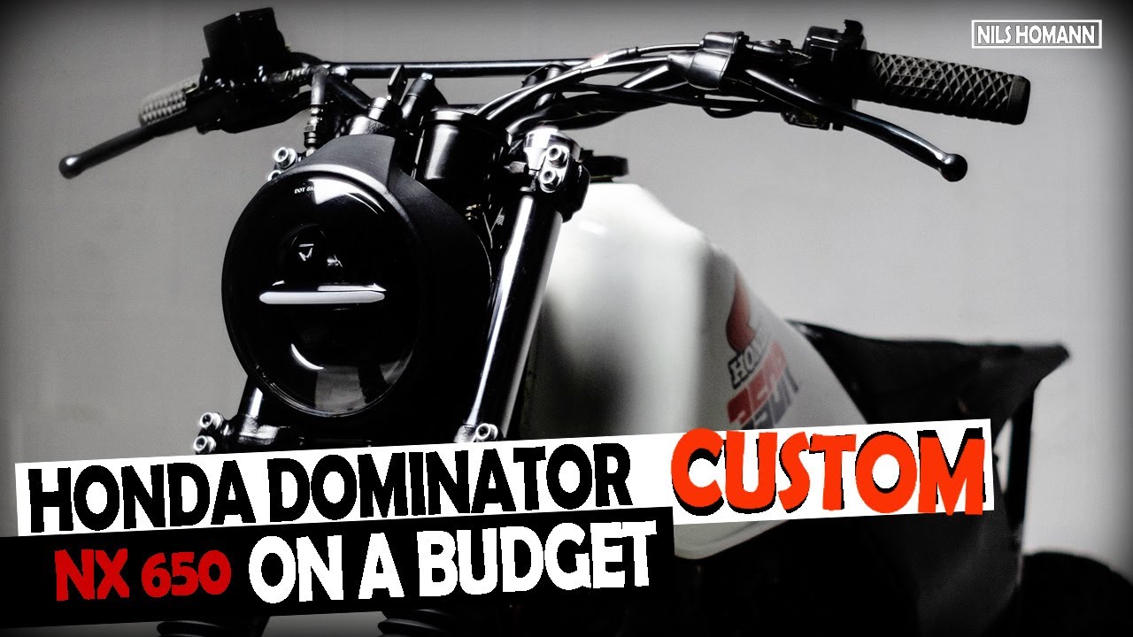 Honda Dominator NX 650 Custom on a Budget | Alles ab- und wenig wieder dranschrauben