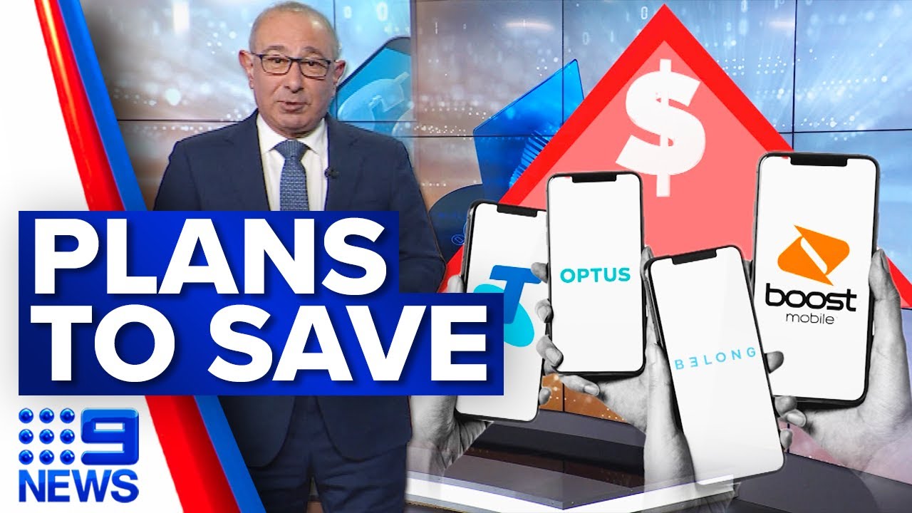 Plans to save as major telcos increase the prices of their mobile plans  | 9 News Australia
