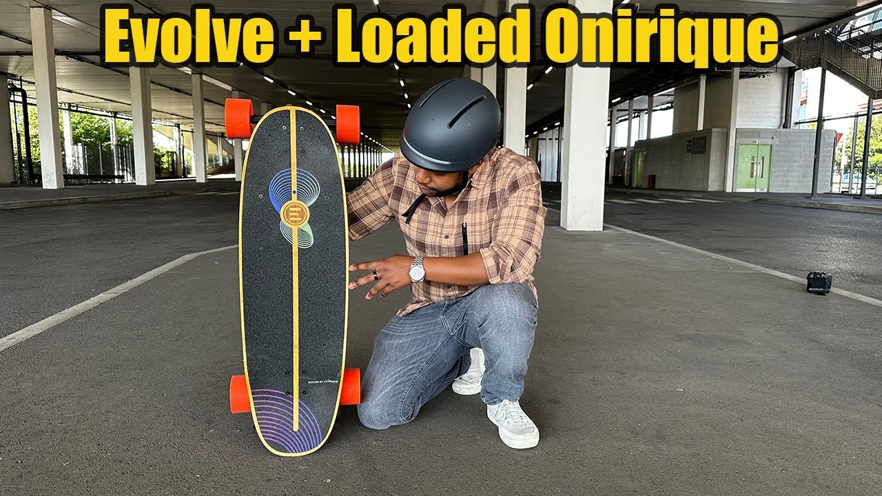 Evolve + Loaded Boards - первые впечатления от электрического скейтборда Onirique