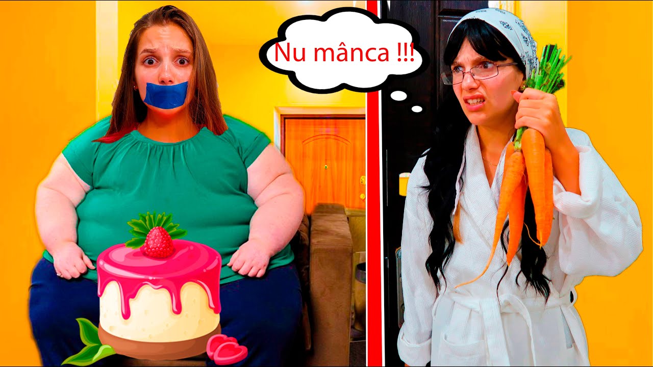 Mama Toxica ȚIPĂ la Fata Grasa / Nu-i da Mancare