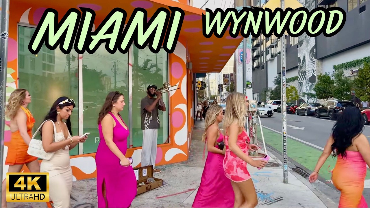 Wynwood Miami Saturday Evening Walk | Street Art, Atmosphere & Vibes 🎨