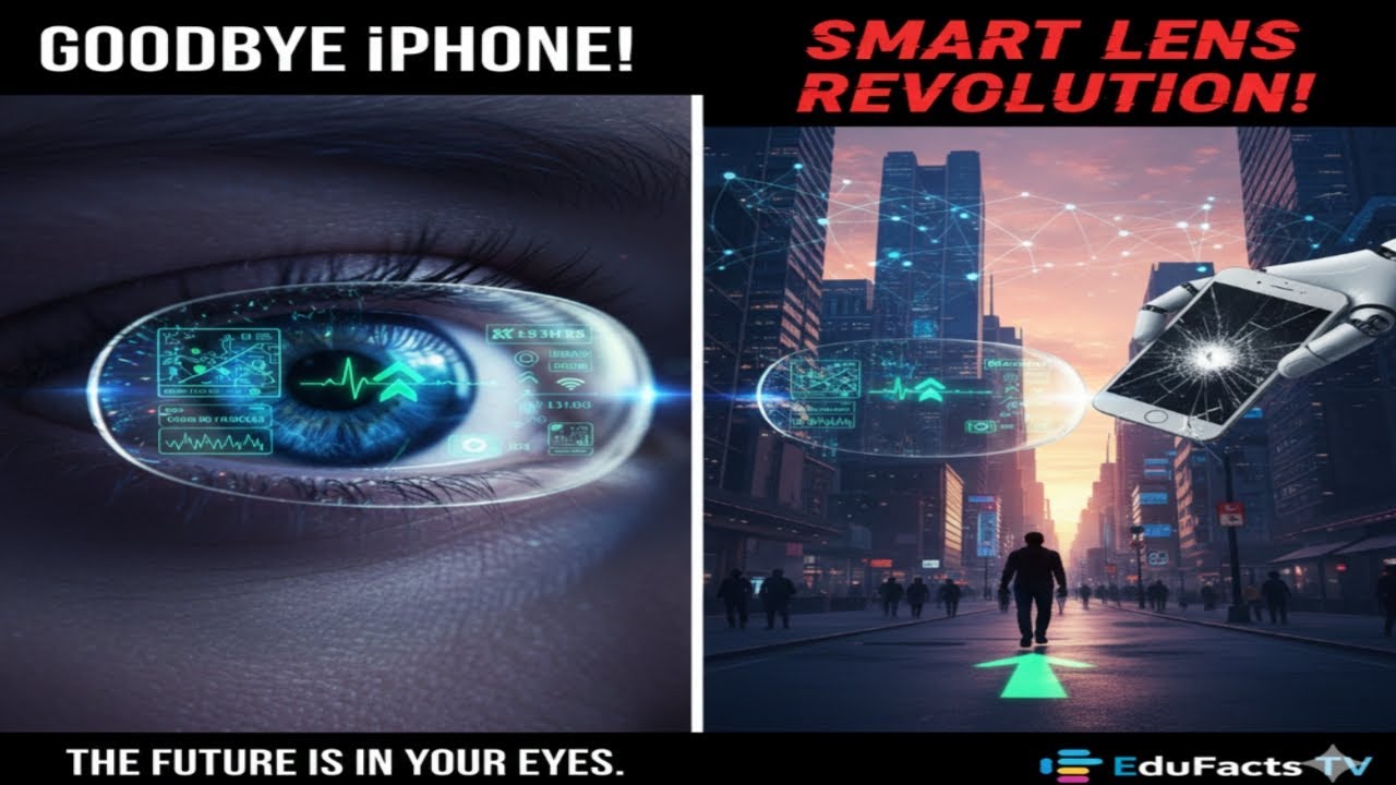 The End of Smartphones? How Smart Contact Lenses are Changing 2026! 👁️📲