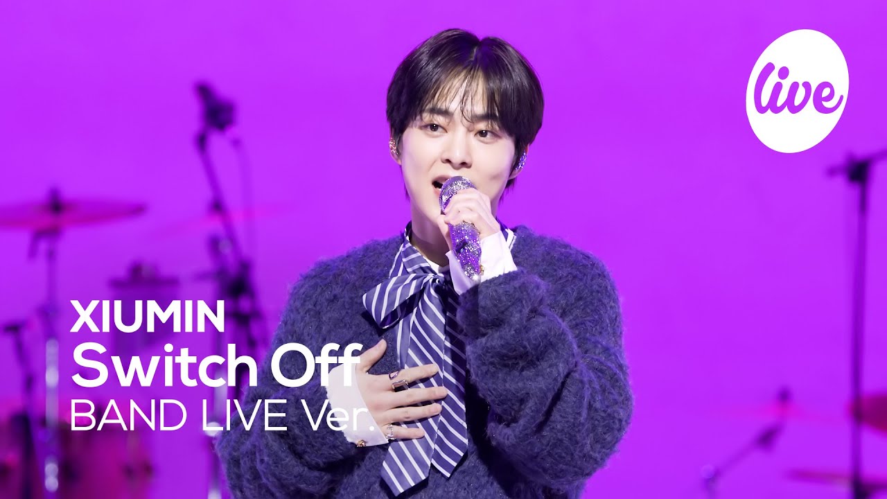 [4K] 시우민(XIUMIN) “Switch Off” Band LIVE 조용히 머물러 봐 지금 이 순간💜 [it’s KPOP LIVE 잇츠라이브]