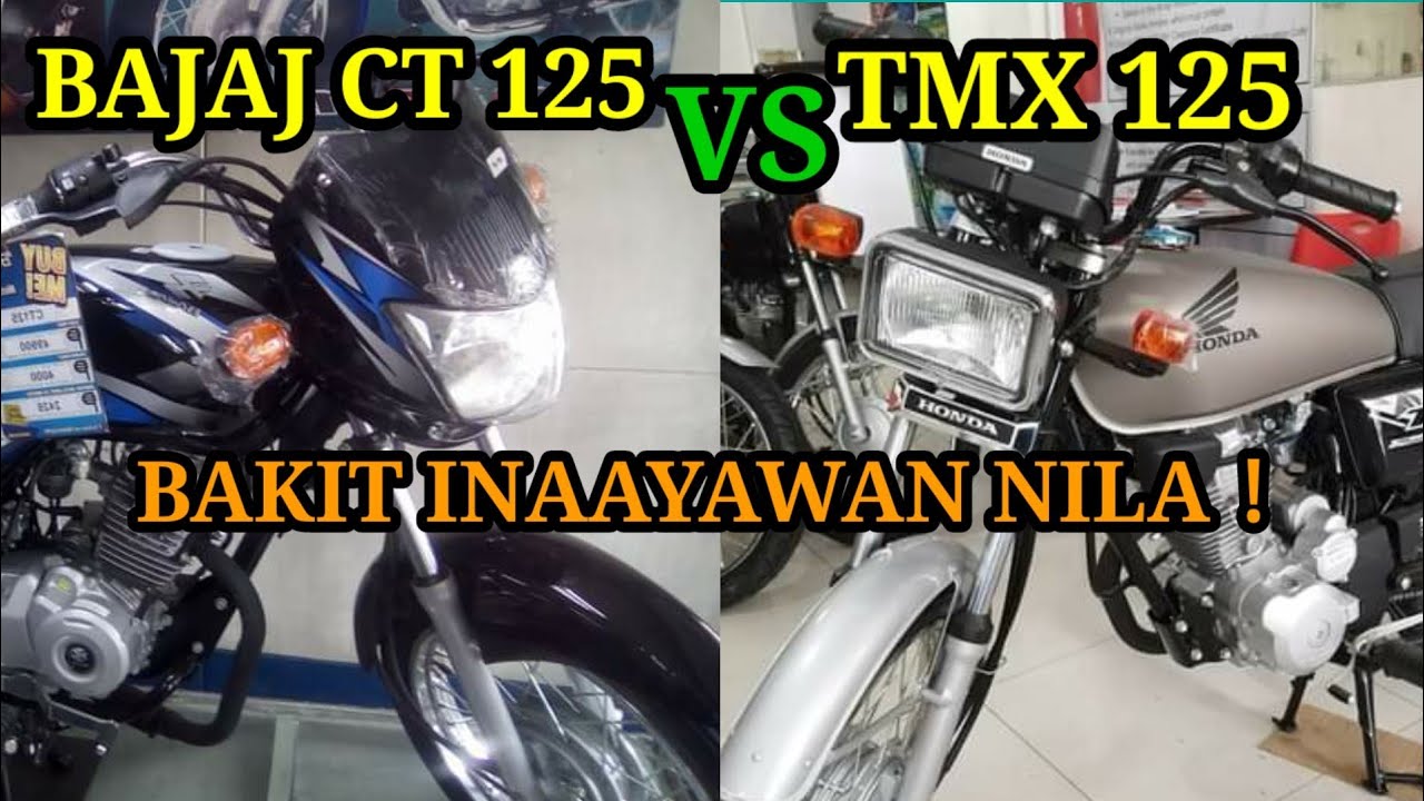 Kawasaki bajaj ct 125 vs Honda tmx 125 comparison！