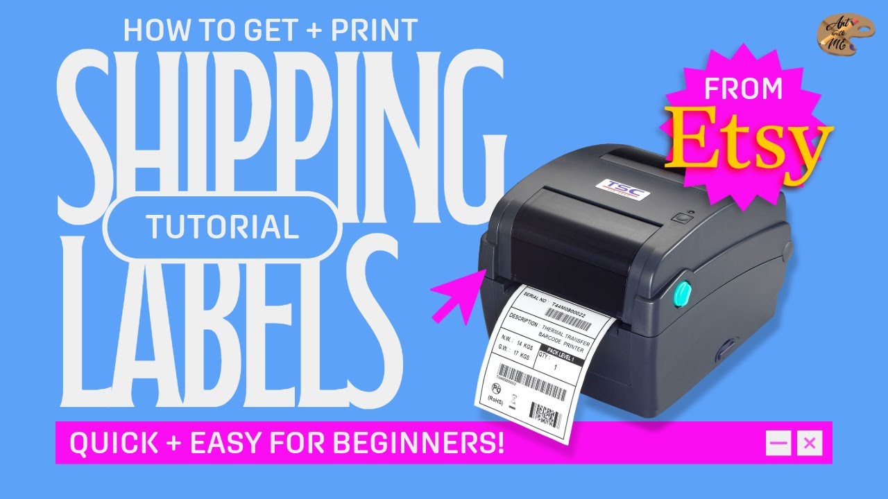 How to Print Shipping Labels with Etsy