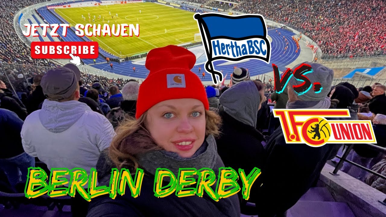 HERTHA VS. UNION | 😱🔥BERLIN-DERBY | STADIONVLOG | HERTHA GEHT UNTER 😭