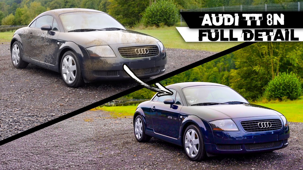 Audi TT 8N - FIRST FULL DETAIL // ASMR  #fulldetailvideo  #deepclean #autodetailing