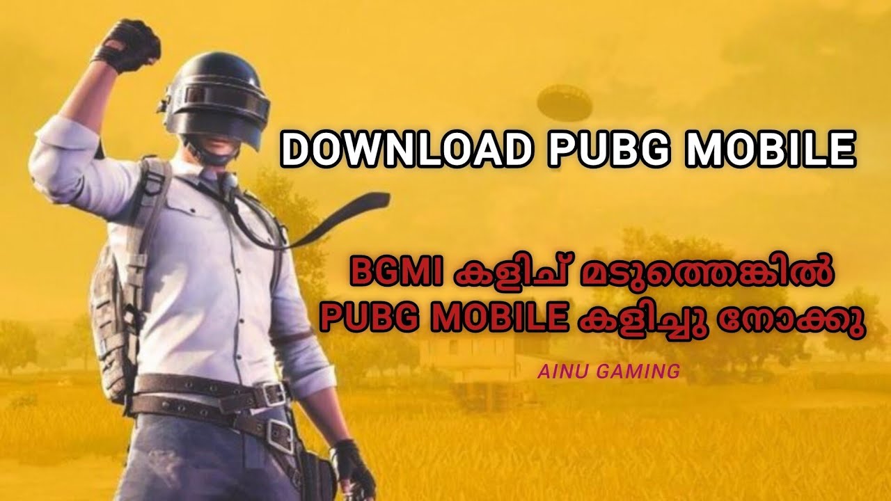 how to download pubg mobile global/Kr Android || malayalam