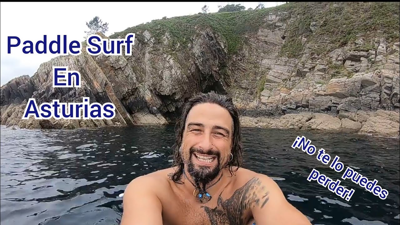 Paddle Surf🏄🚣 en Asturias🏞️ (travesía Concha Artedo-Playa de San Pedro) Cudillero