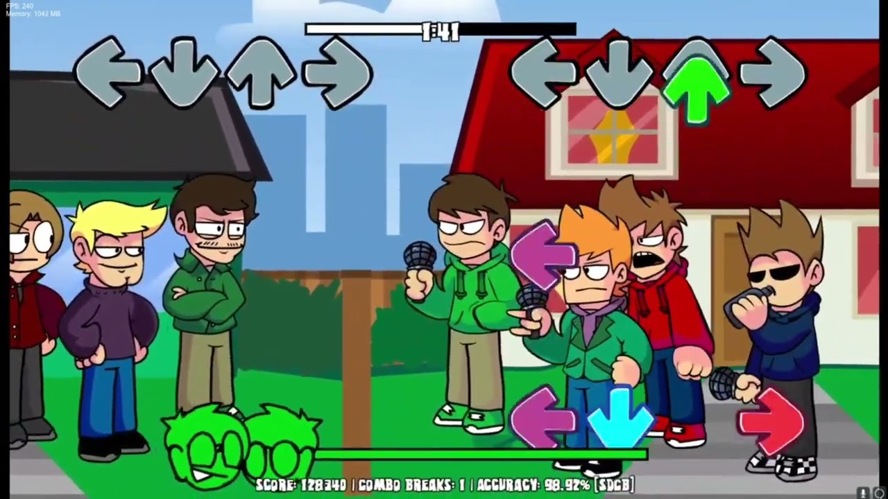 fnf mayhem v2 pero son las vozes de @awesomesauce_07