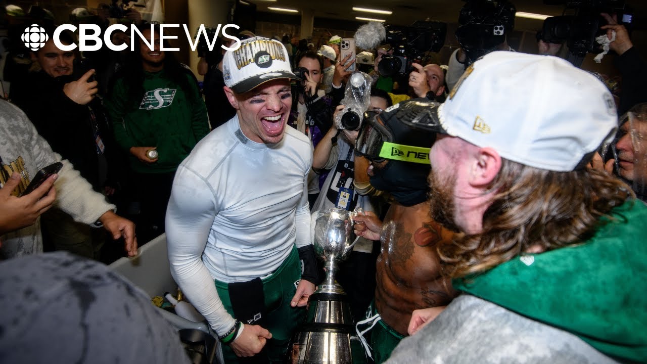 Roughriders soak up 5th Grey Cup surrounded by loved ones