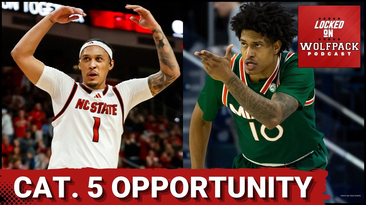 TOUGHNESS: NC State Basketball Must OUT-HUSTLE Miami Hurricanes in Must Win Game | NC State Podcast