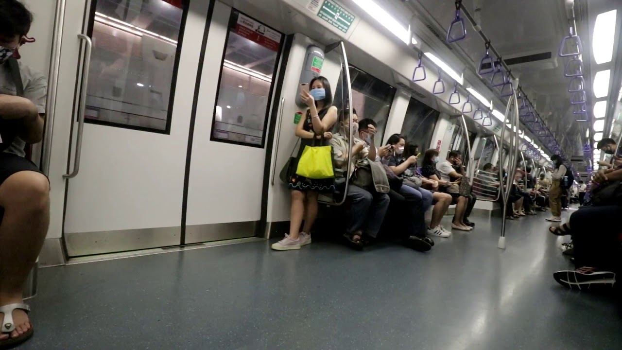 City Cam: Singapore train ride from Punggol to Serangoon MRT station