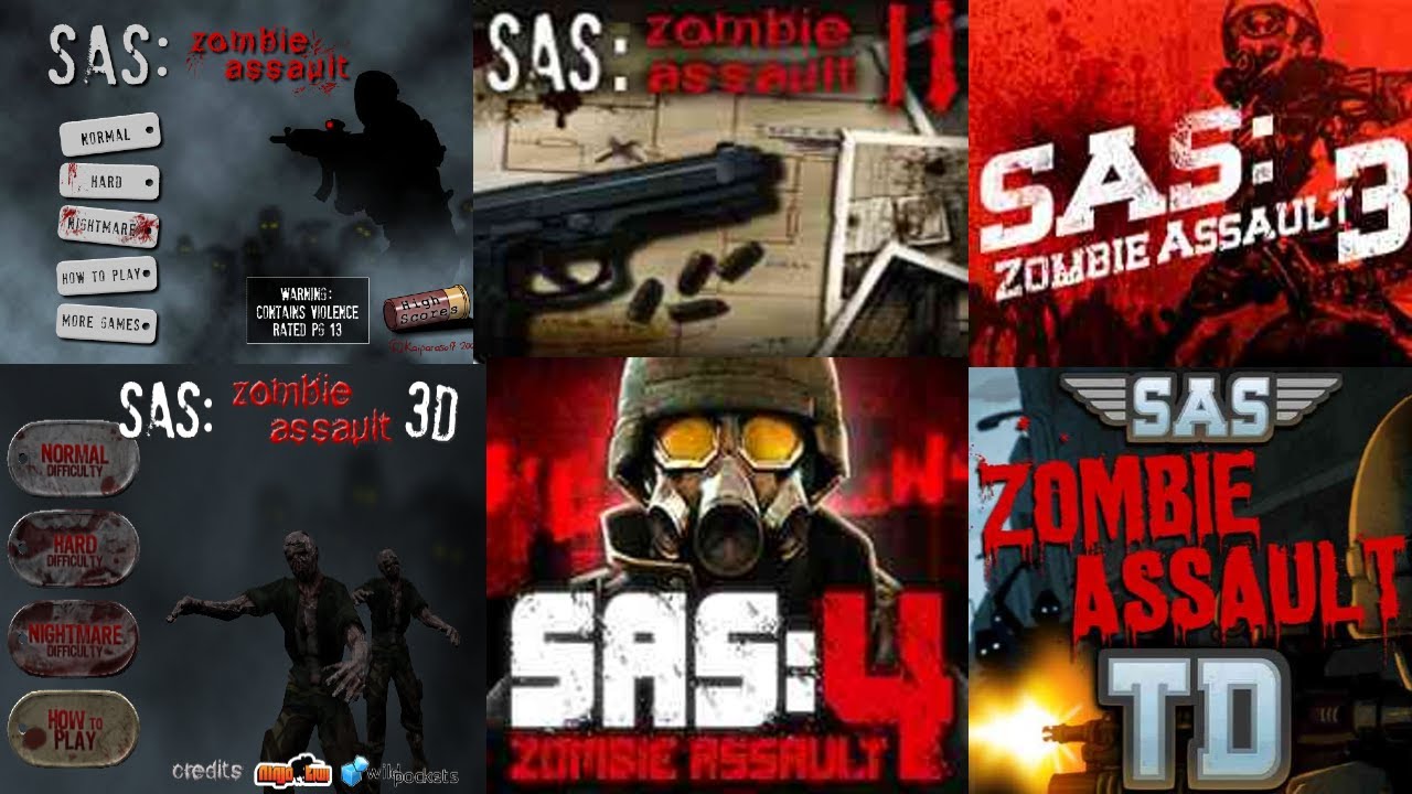 ПОЛНАЯ история SAS: Zombie Assault (SAS 1-4)