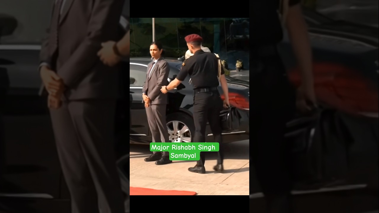 Major Rishabh Singh Sambyal   #adc  #army #parasf  #indianarmy  #viral #shorts #commando