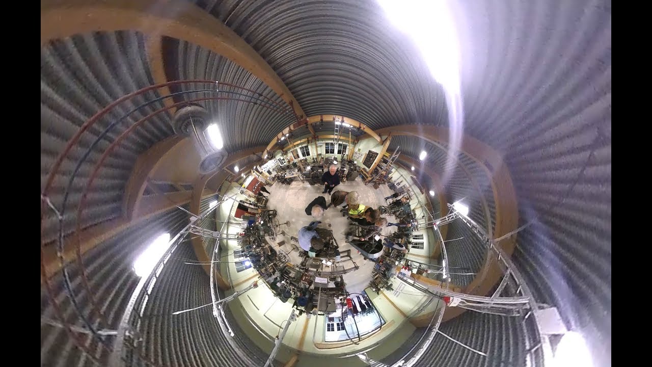 G&aring;r&ouml;str&ouml;ms Industrimuseum  long version 360 Video 4K
