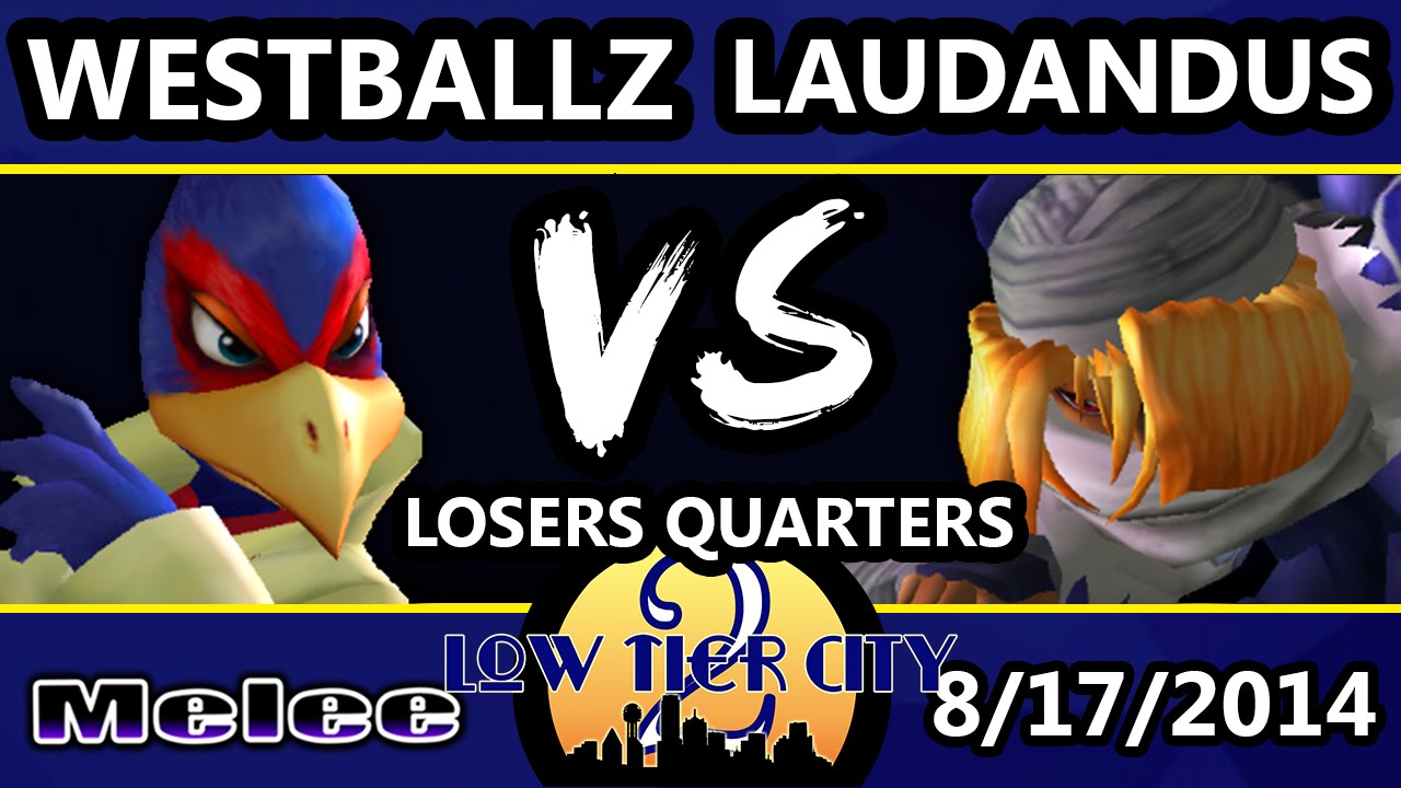 Low Tier City 2 - Laudandus (Sheik) Vs. Westballz (Falco) - Losers Quarters